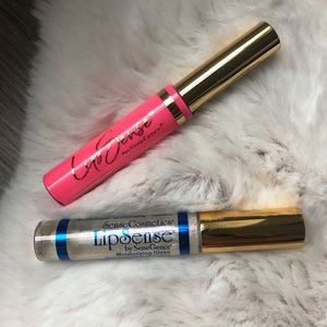 Party pink lipsense and pink glitter gloss duo NWT
